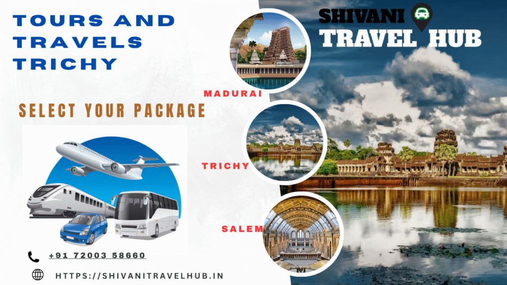 Affordable Taxi and Van Hire in Trichy | Shivani Travel Hub